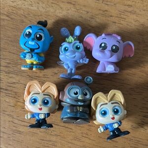 Disney doorables lot of 6 (one duplicate)